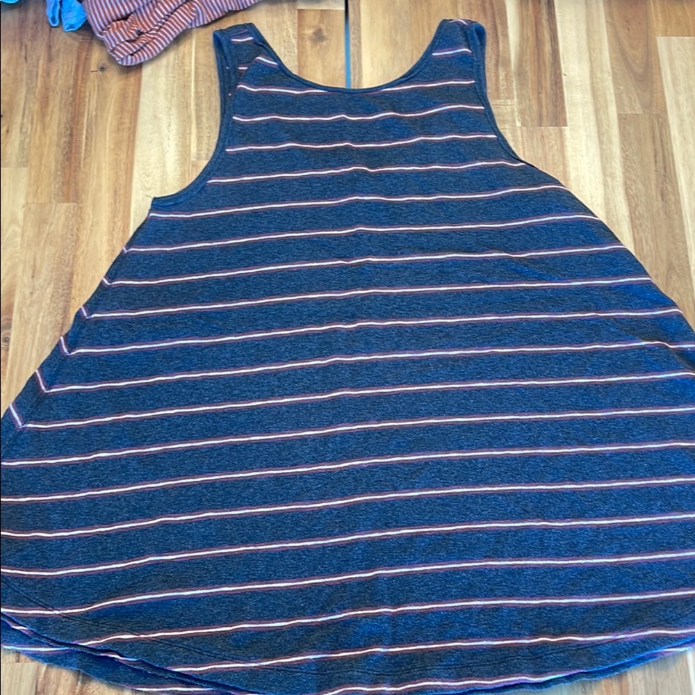 Striped Sleeveless Women's Top
